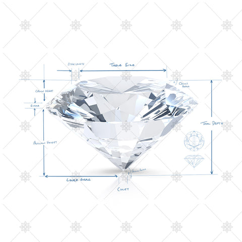 Diamond Proportions and Anatomy - SK1062