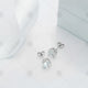 Diamond Stud Earrings - Studio Shot - MJ1021
