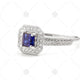 Vintage Blue Sapphire Ring - NE1009