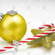 Diamond Rings with Lemon Yellow Candy Christmas - WC1015