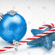 Diamond Rings with Blue Candy Christmas - WC1016