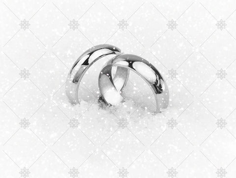 Winter Wedding Rings - WC1024