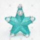 Green Christmas Star Diamond Rings  - WC1026
