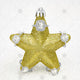 Lemon Yellow Christmas Star Diamond Rings  - WC1029