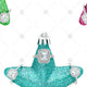 Christmas Star Diamond Rings  - WC1031