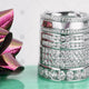 Diamond Ring Christmas Stack with ribbon   - WC1033