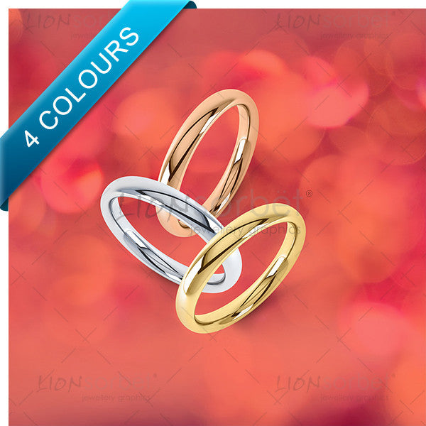 Colour wedding ring image pack in exciting colours