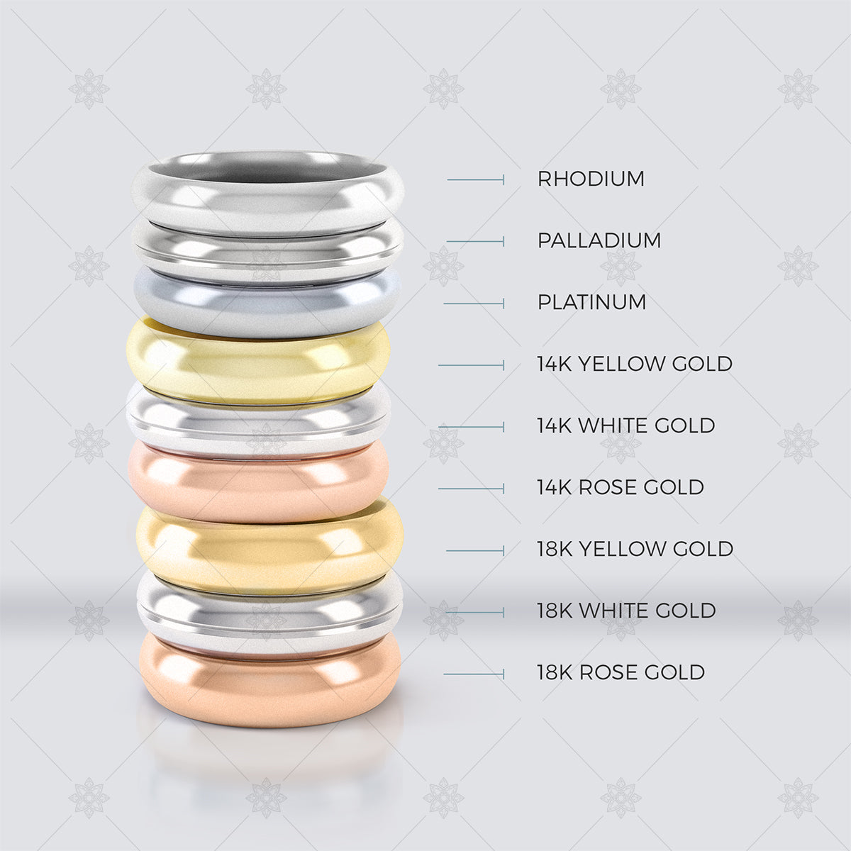 Precious Metal Colours - WP1054