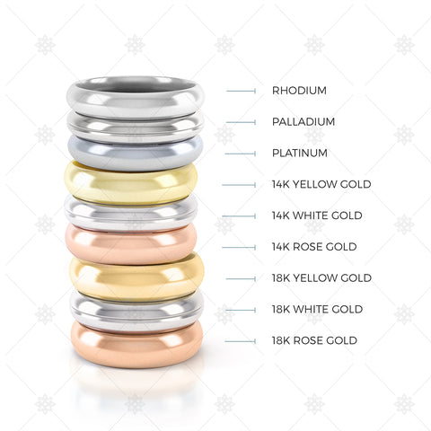 Precious Metal Colour Chart - WP1055