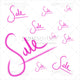 Image of SALE TEXT Pink